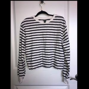 Long sleeve Crop Top